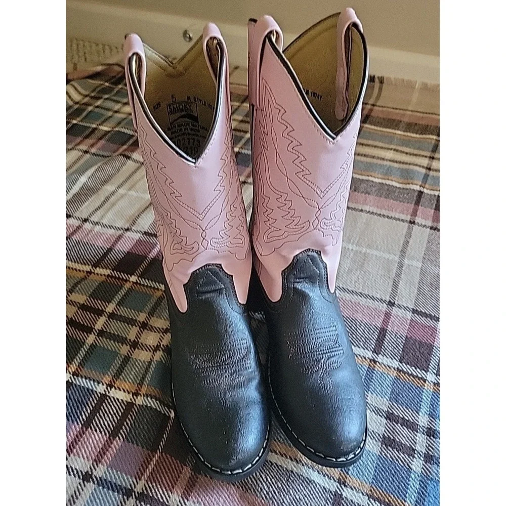 Smoky Mountain Boots Monterey Youth (Big Kids) Size 5 (see description) unisex